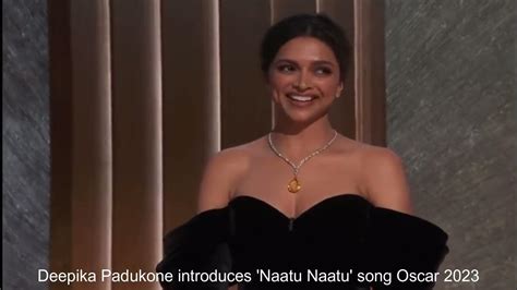 Deepika Padukone introduces ‘Naatu Naatu’ at Oscars
